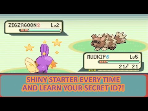 GUARANTEED SHINY STARTER IN POKEMON EMERALD!(How to RNG a Shiny Starter and SID in Emerald)
