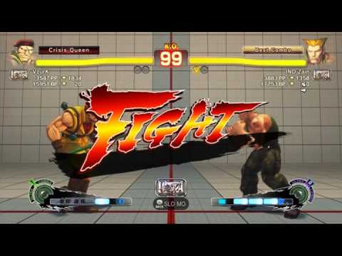 USFIV~ Rolento (VzurK) vs  Guile (IND Zain) HD