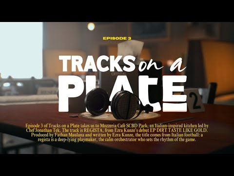 Tracks on a Plate Ep. 3 | Chef Jonathan Tek (Mozzeria Café) cooks to Ezra Kunze’s REGISTA