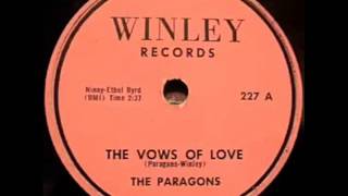 PARAGONS  The Vows of Love  1957