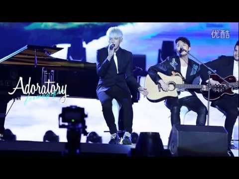 [ENG CC/Fancam] 141231 Wu Yifan performing "There Is A Place" at Zhejiang TV Concert (2)