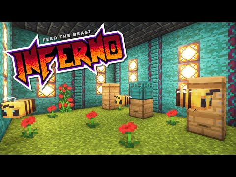 🔥 BEEginnings & Nature's Aura 🔥| FTB Inferno Episode #6
