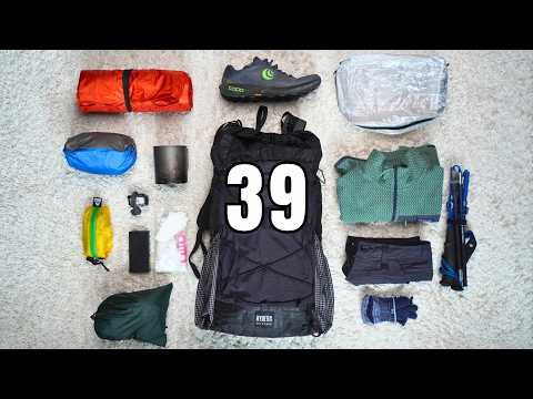 39-Piece Basic Packing List | For Trekking & Overnighters