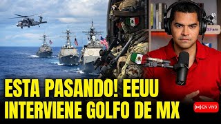 🚨 MÉXICO EN ALERTA: TRUMP ORDENA MOVIMIENTOS MILITARES EN EL GOLFO MX