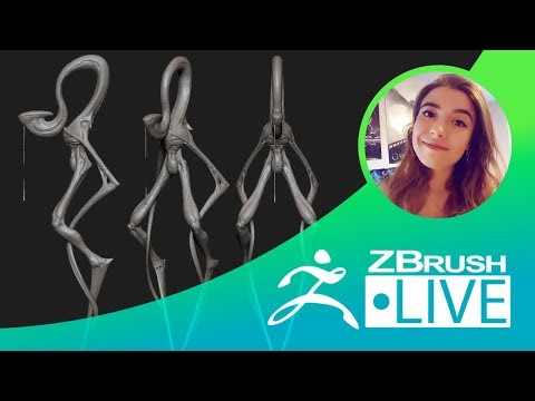 Creature & Character Concept Sculpting - Ashley A. Adams "A_Cubed" - Episode 70