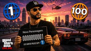 🔥 COMECEI COM $0... AGORA VOU ATRÁS DE 500 MILHÕES NO GTA ONLINE