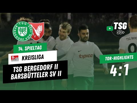 TSG Bergedorf II vs. Barsbütteler SV II | Kreisliga 5 | 14. Spieltag (vorverlegt)