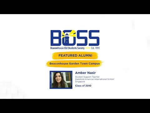 BOSS | Featured Alumni | Amber Nasir