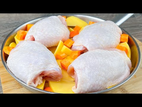 Don't cook chicken thighs until you see this recipe! I cook every weekend
