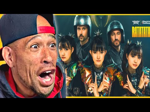 Rapper FIRST time REACTION to BABYMETAL x Electric Callboy - RATATATA lol