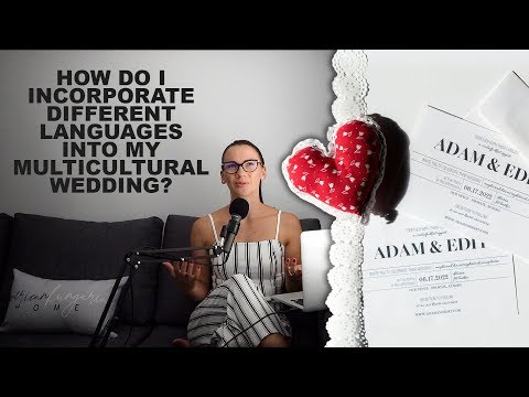 How do I incorporate different languages into my multicultural wedding?