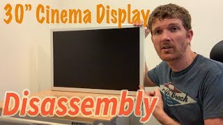 Video thumbnail for Apple Cinema Display Disassembly 🛠📺 - How To - 30 inch (let's take it apart) by Make. Fix. Upgrade.