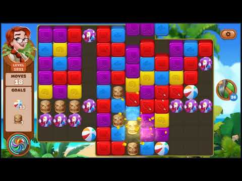 Lost Island Blast Adventure Level 1811 - NO BOOSTERS 🏝️ | SKILLGAMING ✔️