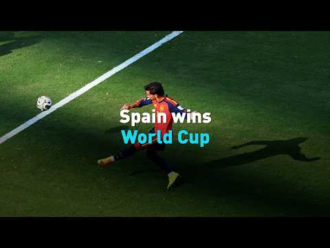 Spain wins World Cup