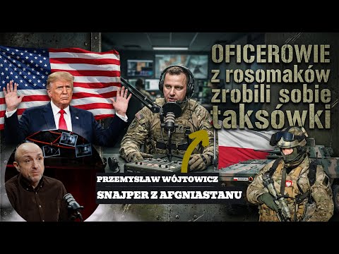 ŻOŁNIERZE NA ROSOMAKACH pisali DZBAN TAXI snajper Przemysław Wójtowicz I PRZEŚWIETLENIE
