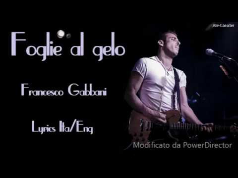 Foglie Al Gelo - Francesco Gabbani