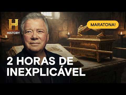 OS MISTÉRIOS DA HUMANIDADE: ainda sem respostas?🤯| MARATONA INEXPLICÁVEL COM WILLIAM SHATNER