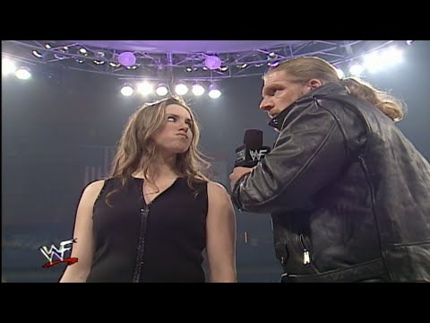 Stephanie Calls Out Trish Stratus & Leads To Heated Confrontation! - Smackdown 18/1/01