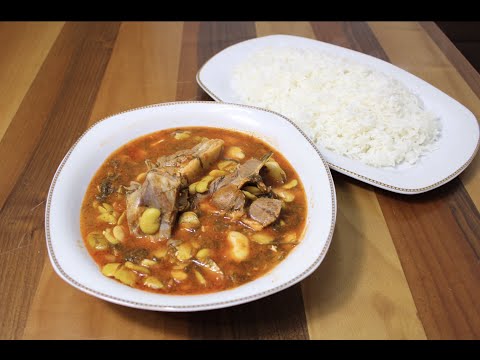 طريقة عمل مرق الباكلة(يخني الباقلاء او الفول الاخضر) من المطبخ العراقي