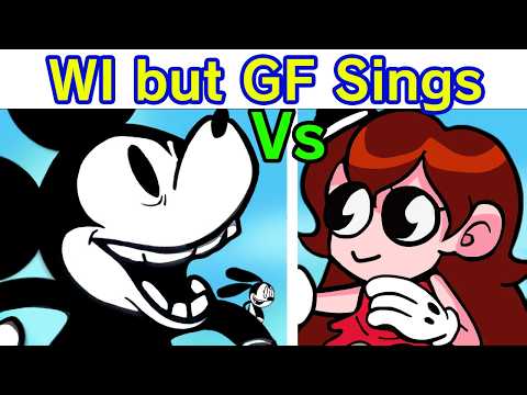 GF VS Mickey Mouse & Oswald D-sides | Wednesday's Infidelity Part 2 (FNF/Friday Night Funkin)