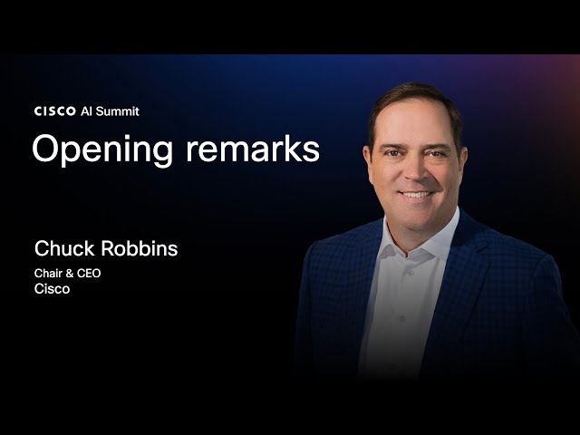 Cisco CEO Chuck Robbins Highlights the Transformative Impact of AI at ...