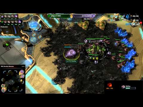 [SSAK] ZvZ Tefel vs Dana g1 - CoCast z VonZay - Starcraft 2 HD polski komentarz