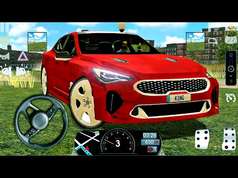 Car KIA Stinger Offroad and City Driver Ride 3D - Driving School Sim #26 - Android GamePlay