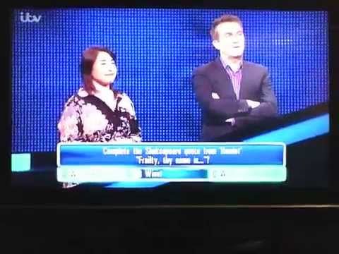 A question concerning Hamlet from William Shakespeare on the Chase.