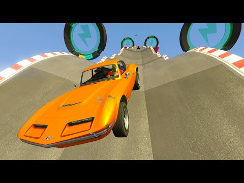 MEGA RAMPA 80.000% IMPOSIBLE! LA LIO MUCHISIMO!! - GTA V ONLINE