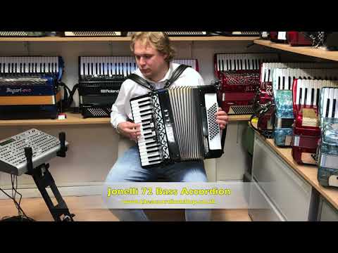 Jonelli 72 Bass Accordion