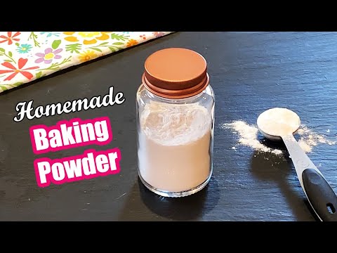 How To Make Baking Powder At Home - Homemade Baking Powder Recipe