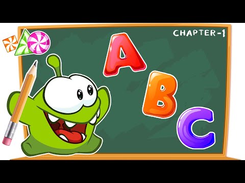 Back To School With Om Nom : Alphabet Song + More Nursery Rhymes For Babies | Learn With Om Nom