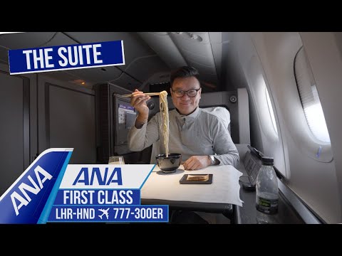 ANA First Class "The Suite" 777-300ER Review · London - Tokyo