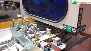 Woodmaster. Máy làm Mộng Âm Dương Cnc Đa chức năng