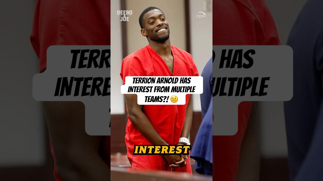 Terrion Arnold’s lawyer says multiple teams have interest. #DeeboAndJoe are scratching their heads
