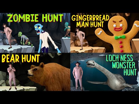 We’re Going on a Bear Hunt Compilation | Bear Hunt | Nursery Rhymes | Videos for kids | Brain Break