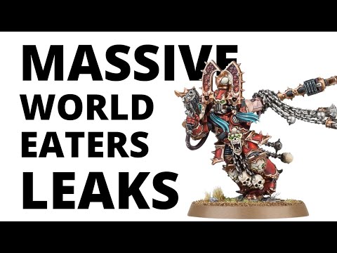REACTING to HUGE World Eaters Codex Leaks - No Subfactions, Unit Profiles and 'Blood Tithe'