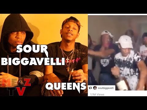 SOUR BIGGAVELLI TALKS VIDEO THAT HIT A MILLION VIEWS ON FACEBOOK & QUEENS RAPPERS