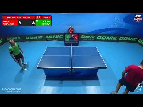 14:30 Viktor Vasylevskyi 3 - 2 Anatolii Levshyn West 3 WIN CUP 11.10.2022 | TABLE TENNIS WINCUP