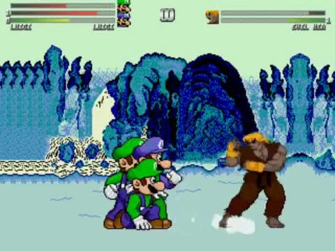 SS MUGEN Survivals - Luigi clones Survival #1