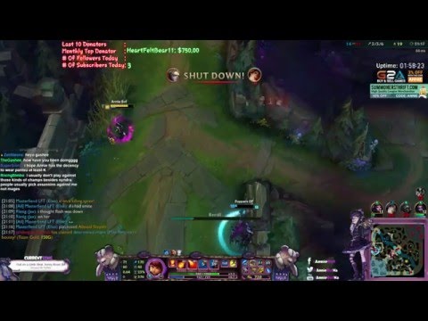 Annie Bot - Annie/Miss Fortune vs Trundle/Lucian (Ranked)