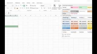Excel: Simple Macro Example - Fill colours