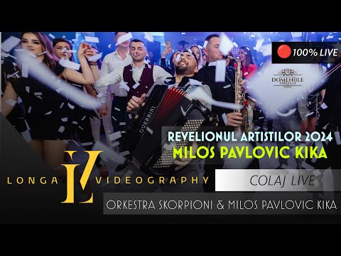 Orkestra Skorpioni & Milos Pavlovic KIKA ✅ Revelionul Artistilor 2024 🎉 @domeniilestreiului1729