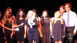 Kristin Chenoweth sings with Morristown youth choir