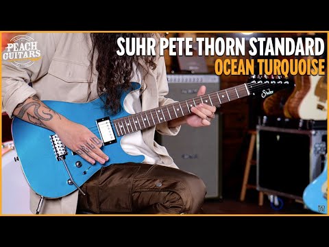 Suhr Pete Thorn Signature Standard Ocean Turquoise
