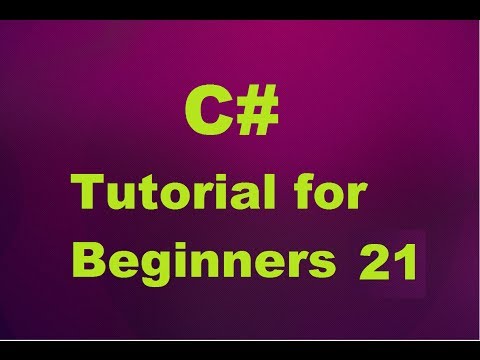 C# Tutorial for Beginners 21 -  Getter and Setter in C#