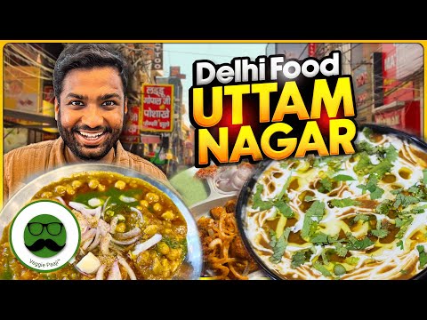 Uttam Nagar Food Tour | Delhi Street Food | Veggie Paaji