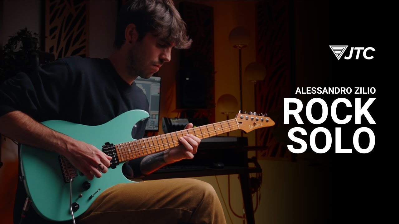 Alessandro Zilio - Epic Rock Solo from Complete Phrasing Essentials (JTC Release) - YouTube