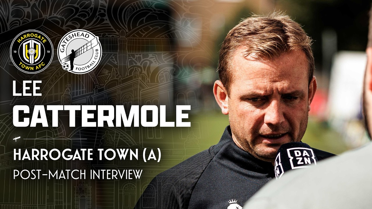 💬 “Gutted for the players” | Lee Cattermole post-Harrogate Town (A) | POST-MATCH