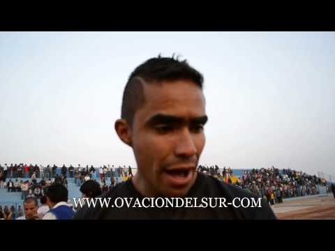 entrevista a Junior Goyzueta jugador de Saetas de Oro - Copa Perú Etapa Departamental - 28/07/2013